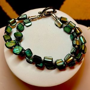 Grn quartz bracelet